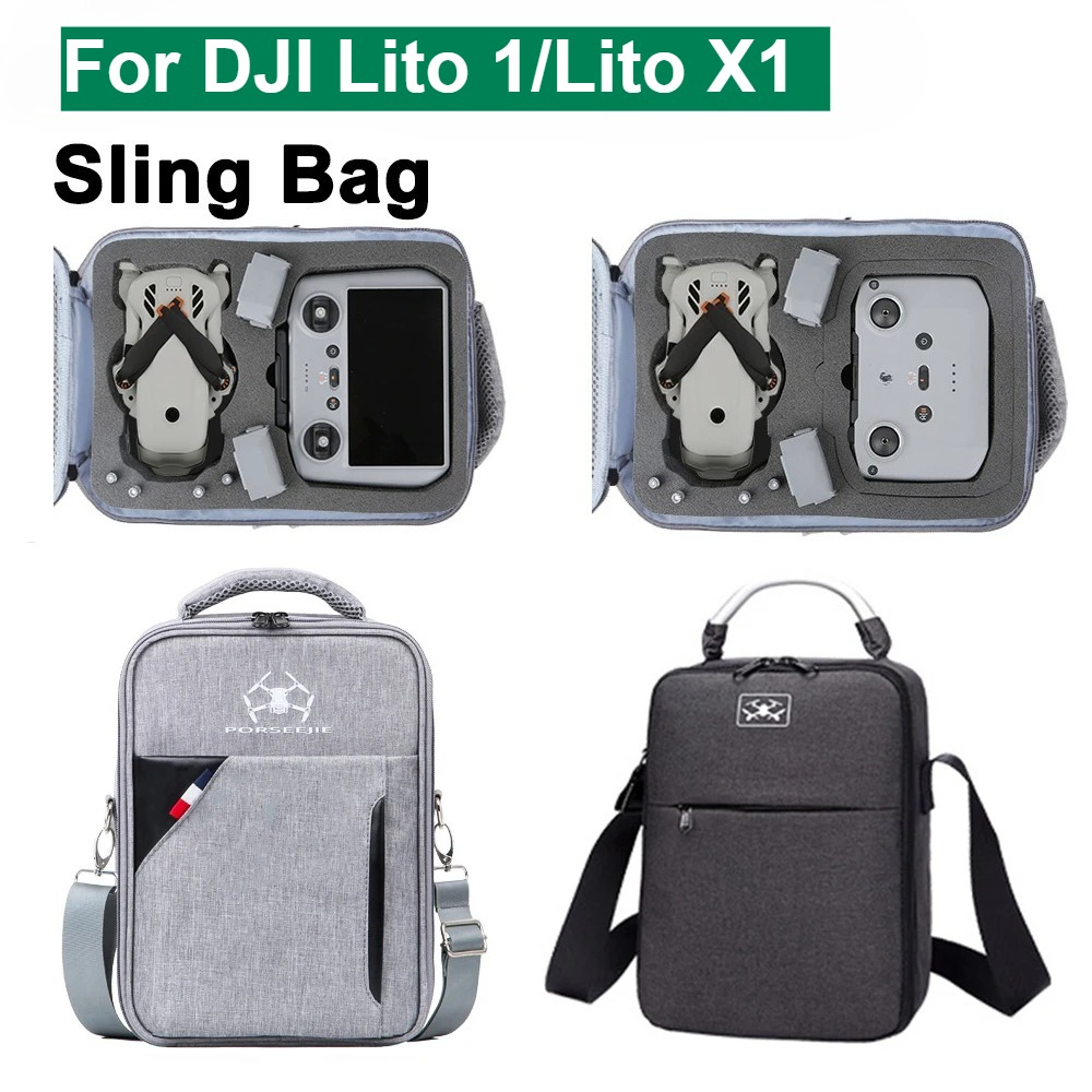 Rc Helicopter Bag - Borsa a Tracolla Portatile per DJI