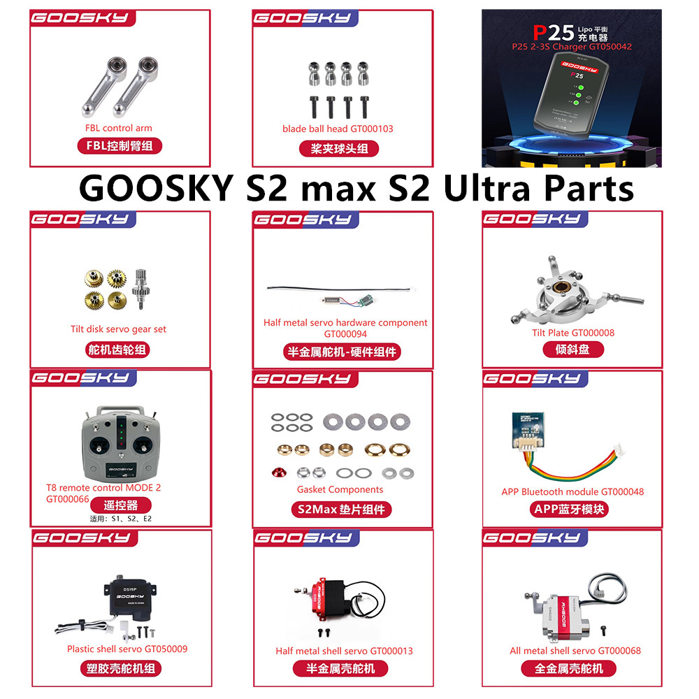 GOOSKY S2 max S2 Ultra RC Elic - Rc Helicopter Coaxial recensione e prezzo