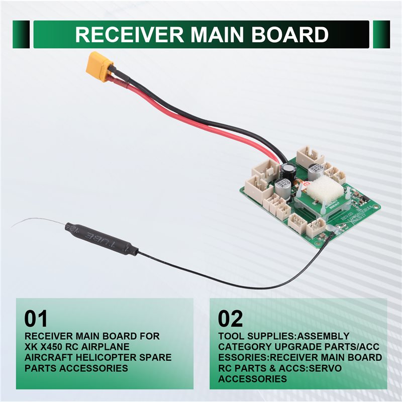 Scheda principale del ricevito - Rc Helicopter Servo recensione e prezzo