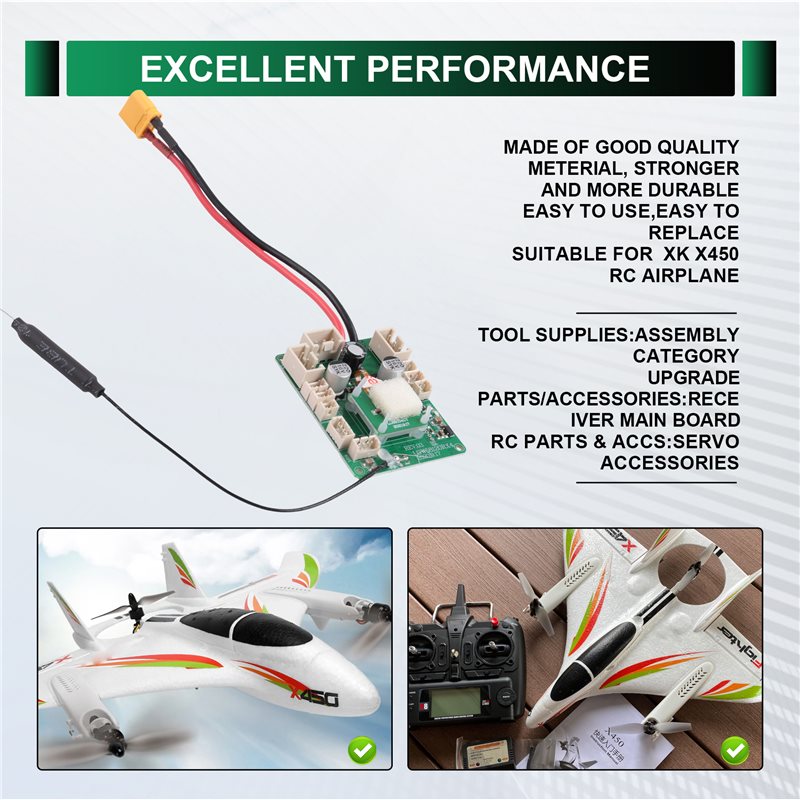 Scheda principale del ricevito - Rc Helicopter Servo recensione e prezzo