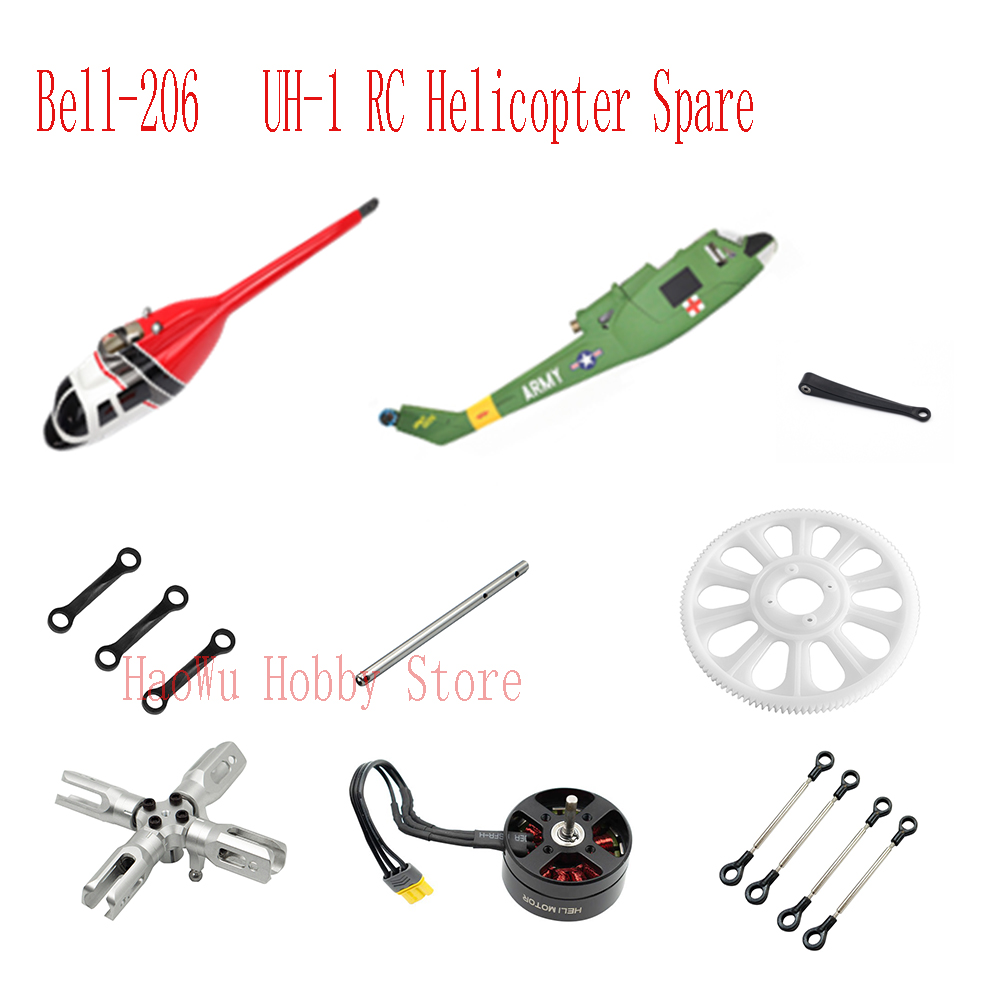 Flywing bell206 UH1 Bell-206 U - Rc Helicopter Coaxial recensione e prezzo